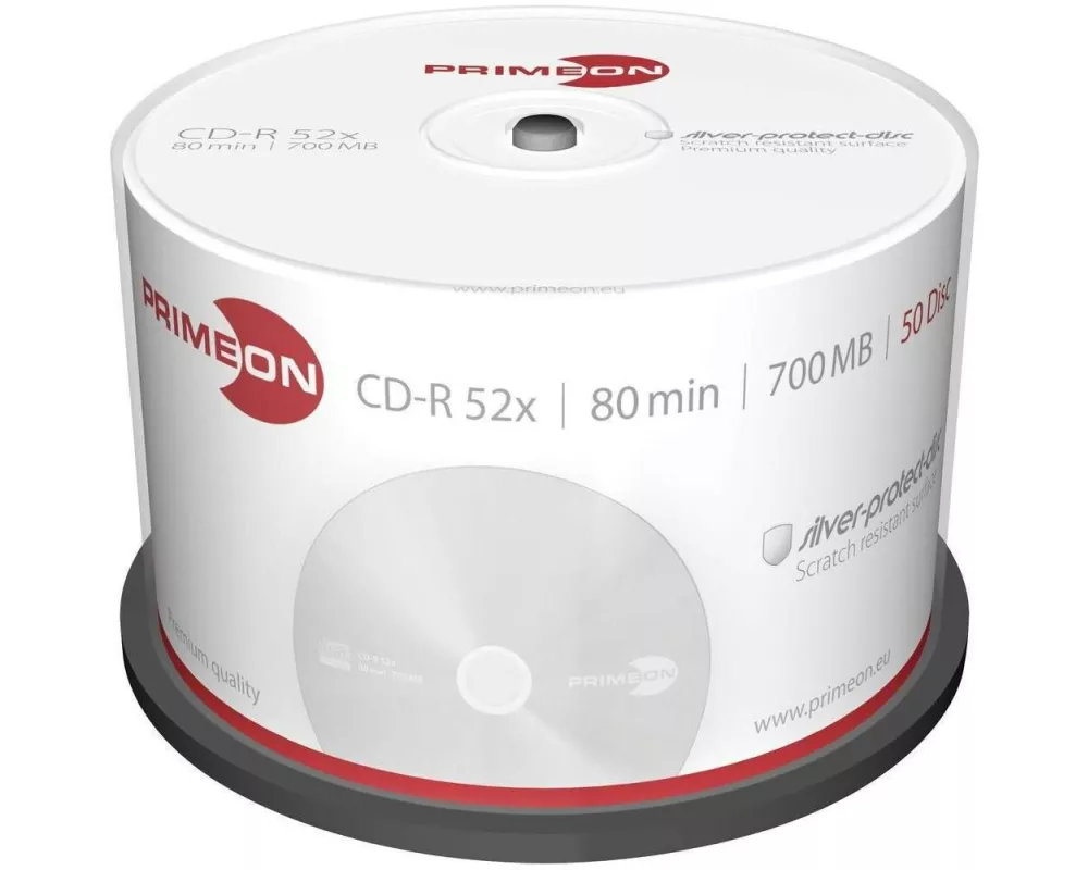 Primeon CD-R 0.7 GB, Spindel (50 Stück)