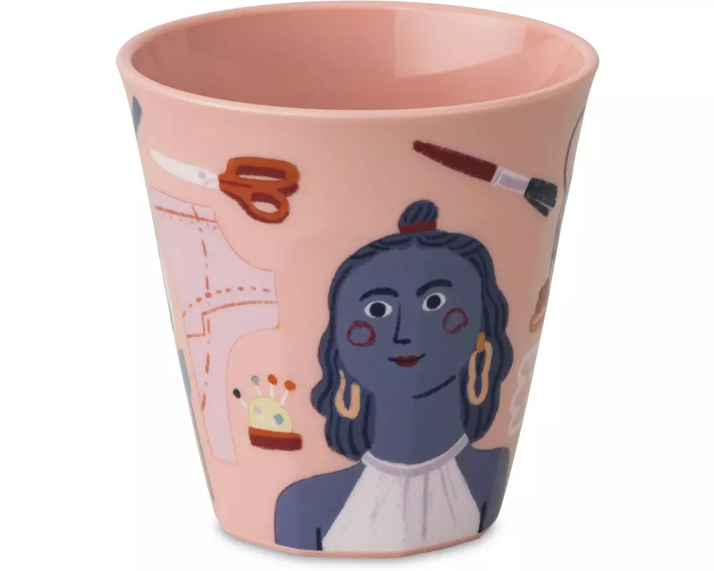 Koziol Trinkbecher Nora M Sisters 300 ml, 1 Stück, Mehrfarbig