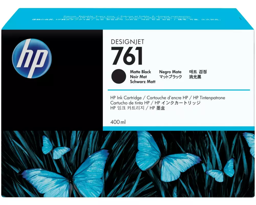 HP Tinte Nr. 761 (CM991A) Matte Black