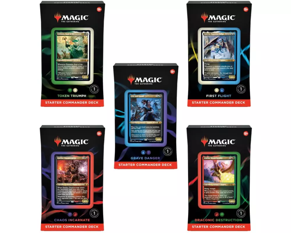Magic: The Gathering Commander Starter Decks Display 2022 -EN-