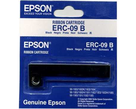 EPSON Farbband Nylon schwarz S015354 ERC 09, HX 20 4 mm x 0,205 m