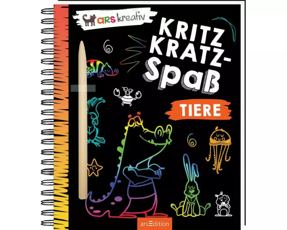 Kritzkratz-Spaß – Tiere