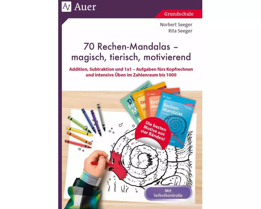 70 Rechenmandalas - magisch, tierisch, motivierend