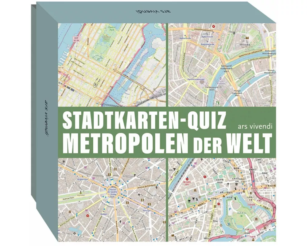 Stadtkarten-Quiz Metropolen der Welt