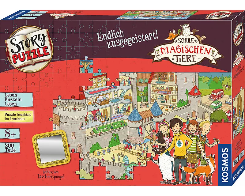 Story-Puzzle Die Schule der magischen Tiere Endlich ausgegeistert!