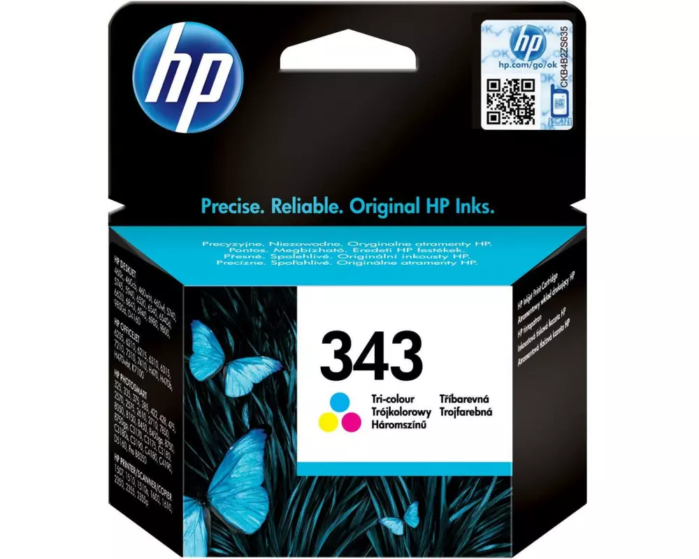 HP Tinte Nr. 343 (C8766EE) Magenta/Yellow/Cyan