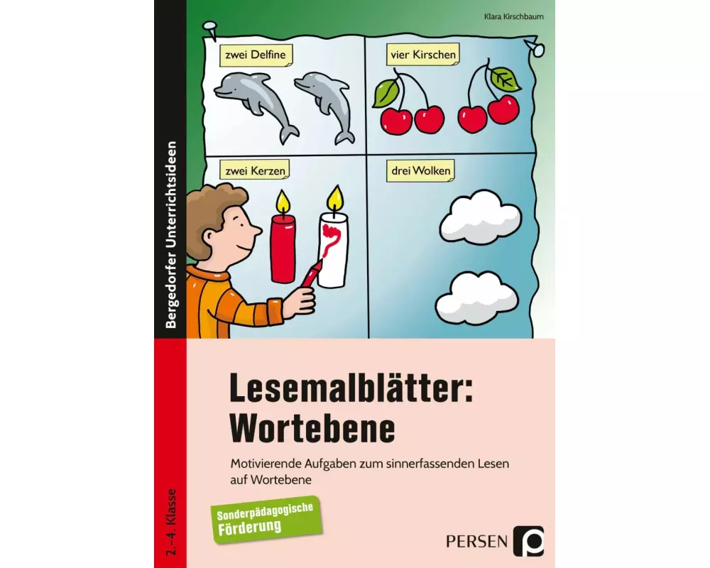 Lesemalblätter: Wortebene