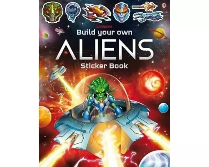 Build your own Aliens Sticker Book