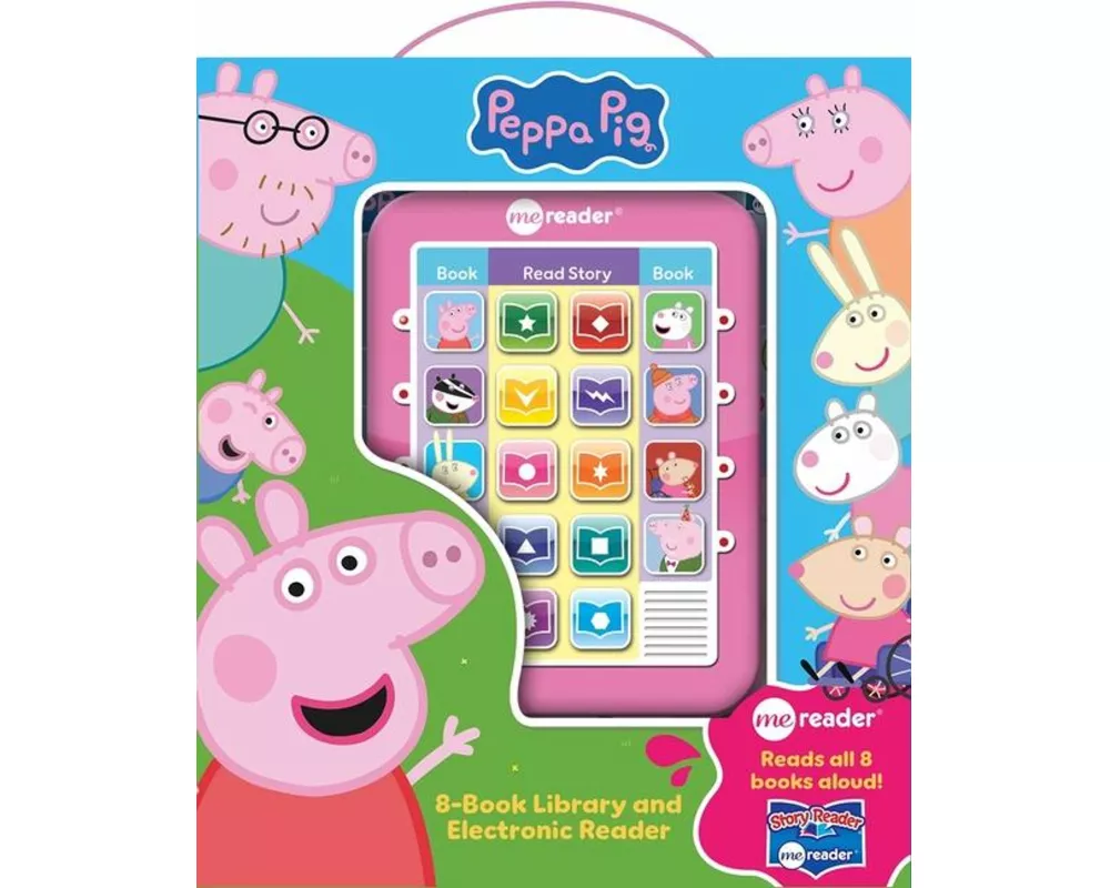 Peppa Pig: Me Reader 8-Book Library and Electronic Reader Sound Book Set