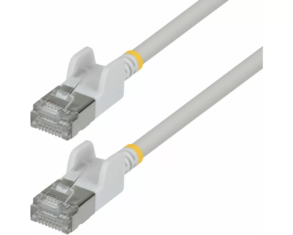 StarTech.com N6APATSTP34WHS30CM Netzwerkkabel Weiß 0,3 m Cat6a U/FTP (STP) Rund