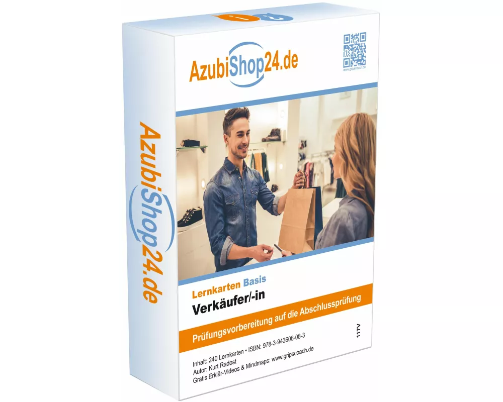 AzubiShop24.de Basis Lernkarten Verkäufer/Verkäuferin