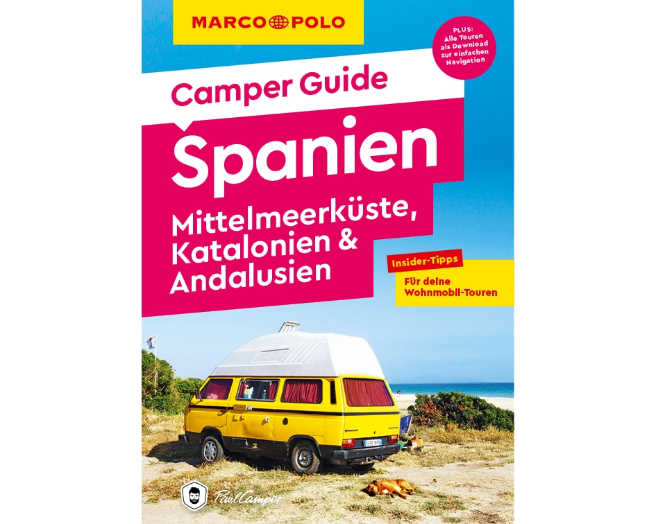 MARCO POLO Camper Guide Spanien: Mittelmeerküste, Katalonien & Andalusien