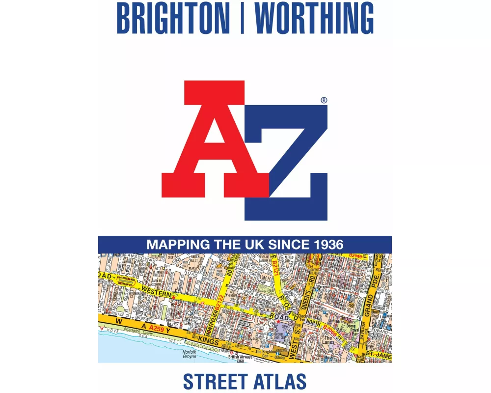 Brighton and Worthing A-Z Street Atlas