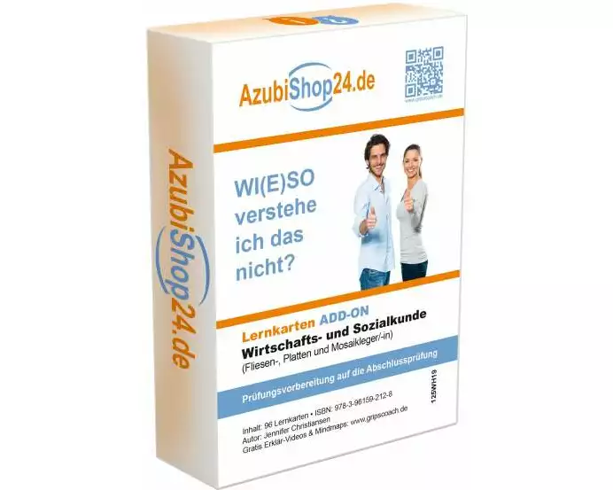 Lernkarten Wirtschafts- und Sozialkunde Fliesen-, Platten und Mosaikleger/-in Prüfungsvorbereitung