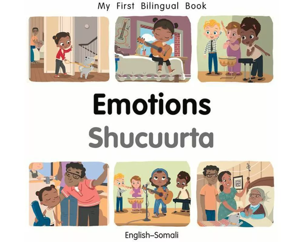 My First Bilingual Book-Emotions (English-Somali)