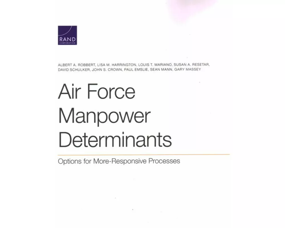 Air Force Manpower Determinants