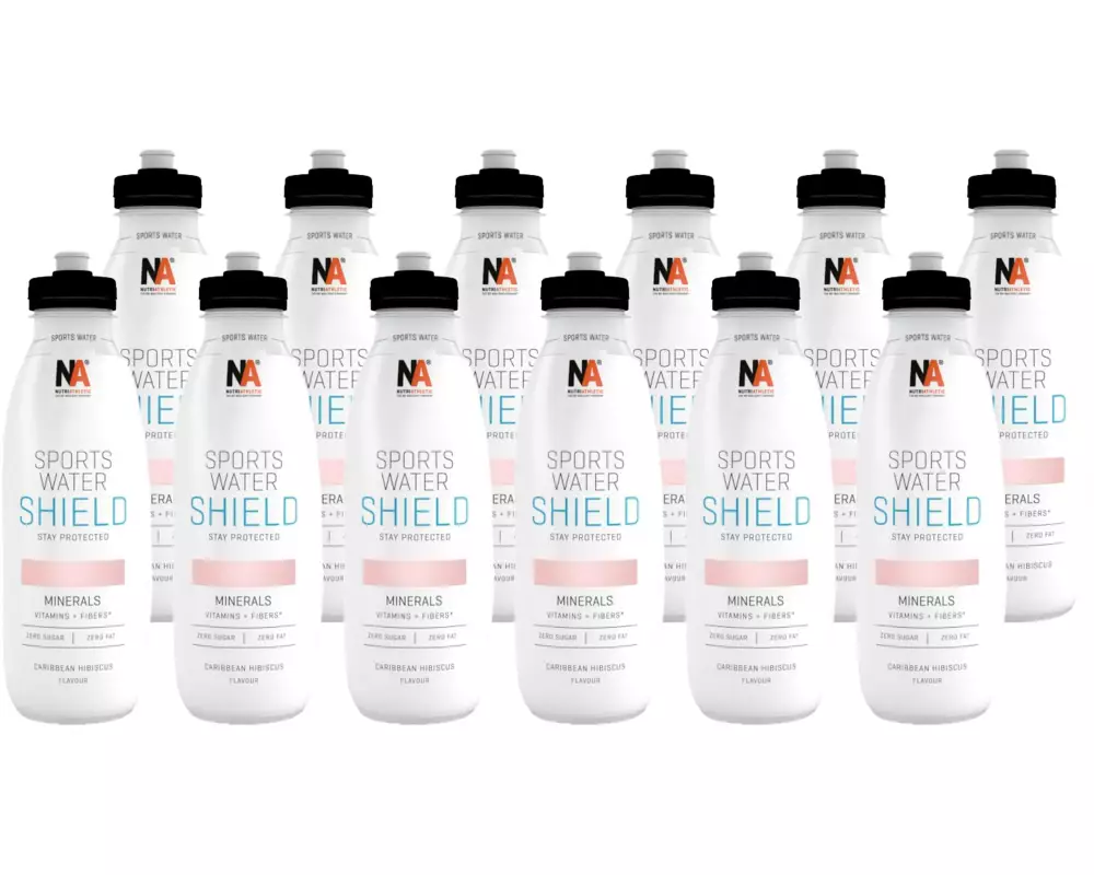 NUTRIATHLETIC Sportgetränk Sports Water Shield 12 x 500 ml