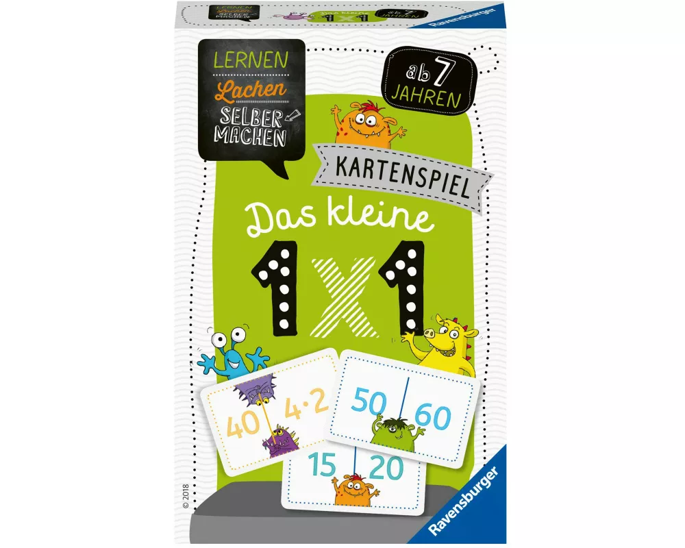 Lernen Lachen Selbermachen: Kartenspiel Das kleine 1 x 1 - Kartenspiel ab 7 Jahre