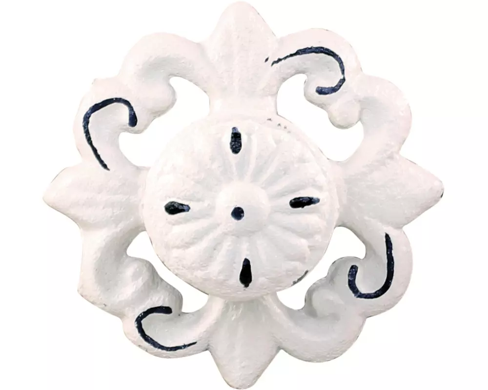 Chic Antique Möbelgriff Ø 7.5 cm, Weiss