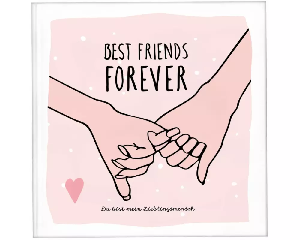 Best Friends Forever – das Erinnerungsalbum für die beste Freundin zum Ausfüllen | Freundebuch für Mädchen und Erwachsene | Erinnerungsbuch beste Freu