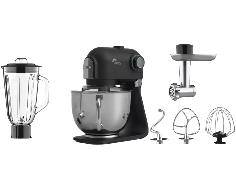 OHMEX Küchenmaschine OHM-SMX-5700 Schwarz