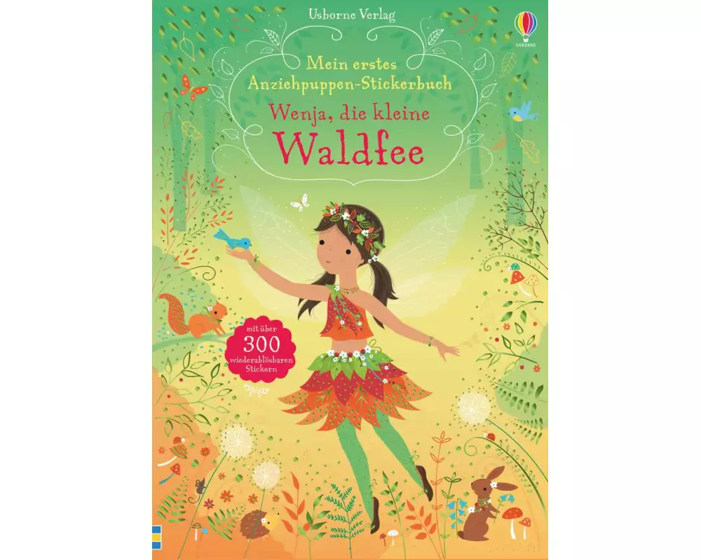 Mein erstes Anziehpuppen-Stickerbuch: Wenja, die kleine Waldfee