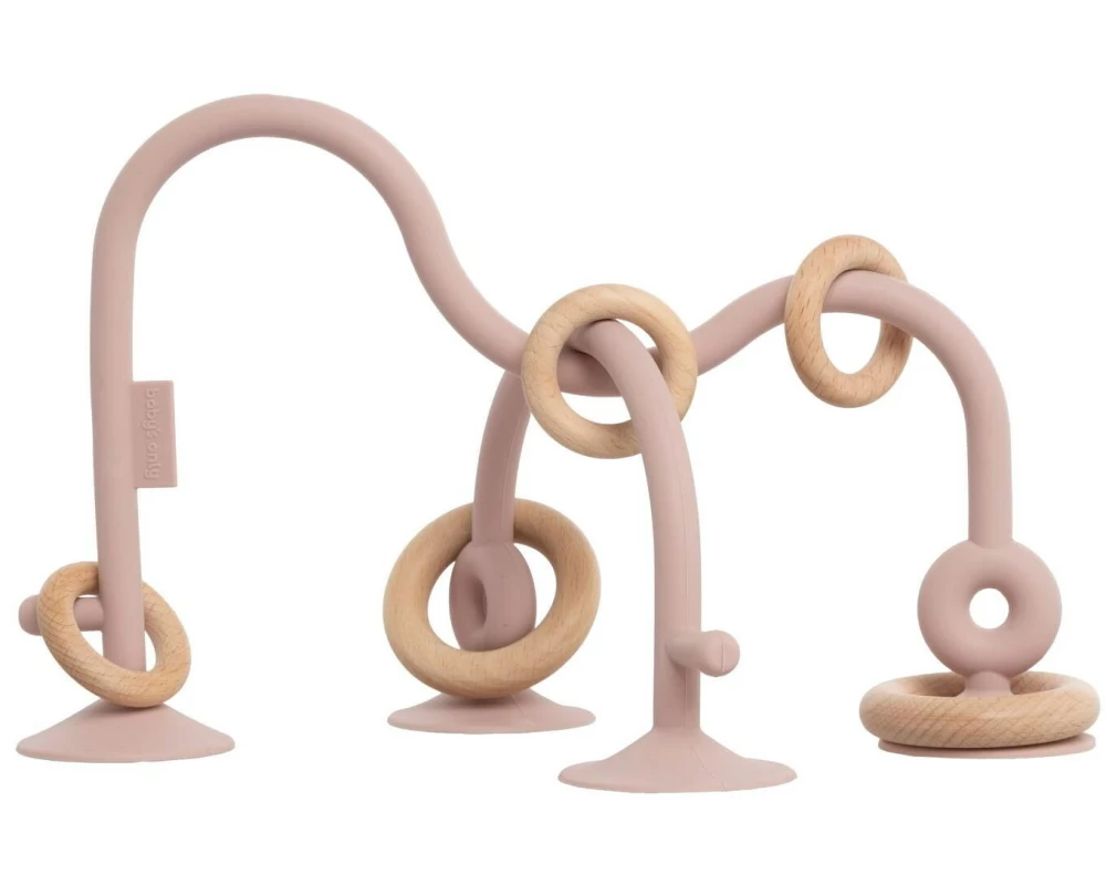 baby's only Motorikschleife Altrosa