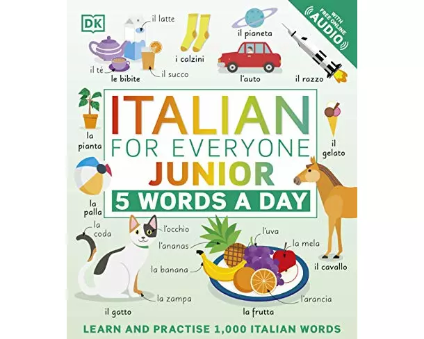 Italian for Everyone Junior 5 Words a Day