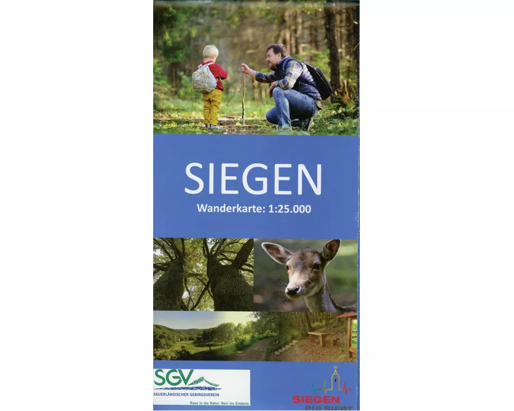 Wanderkarte Siegen 1:25 000