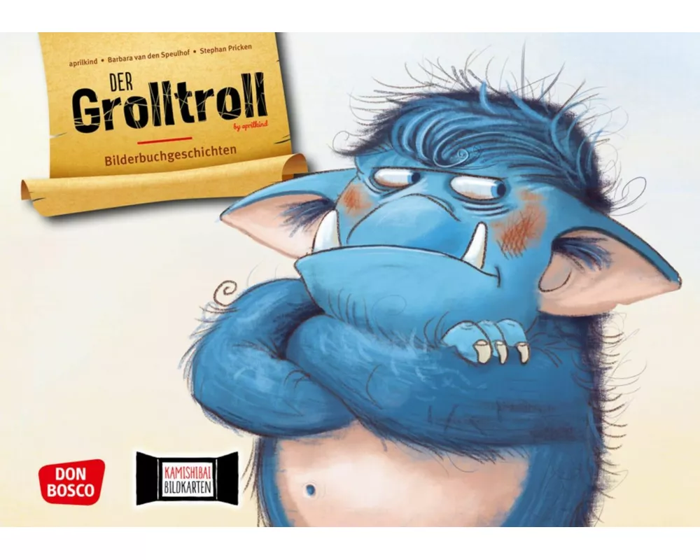 Der Grolltroll. Kamishibai Bildkartenset