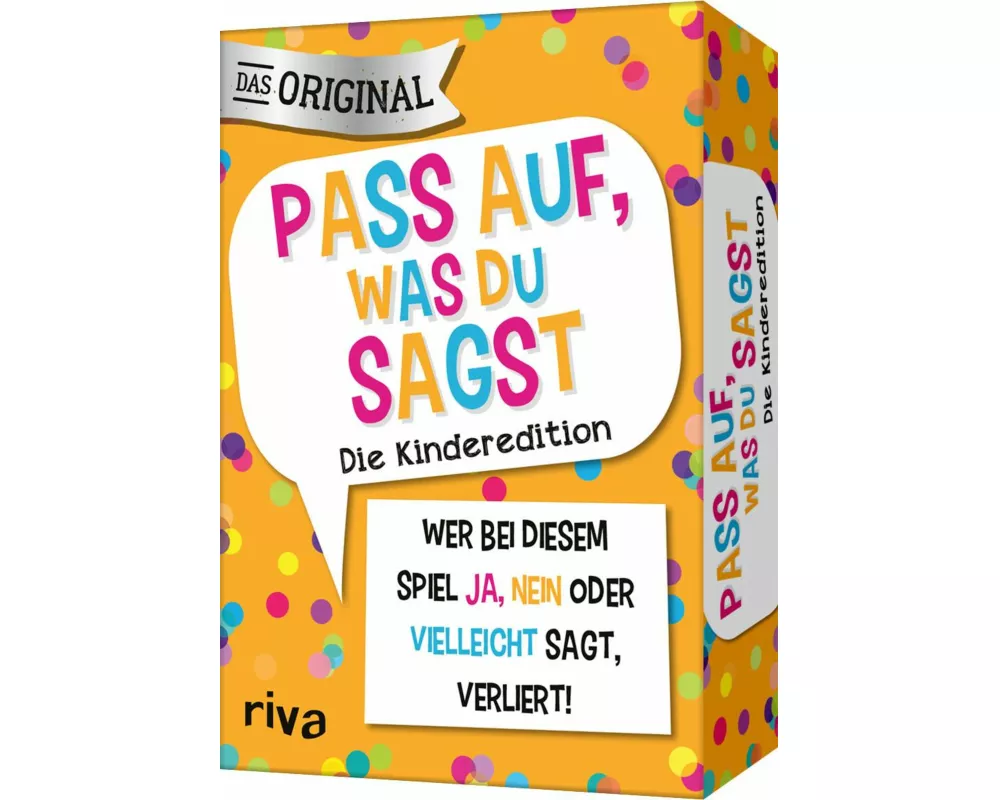Pass auf, was du sagst – Die Kinderedition