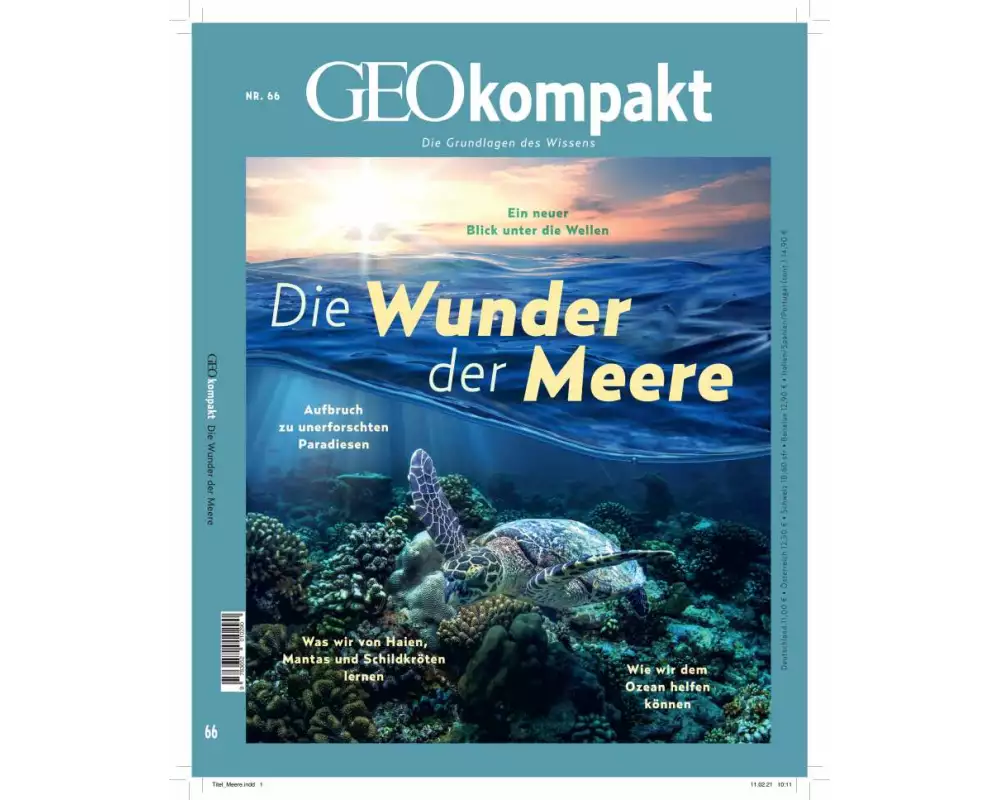 GEOkompakt 66/2021 - Die Wunder der Meere