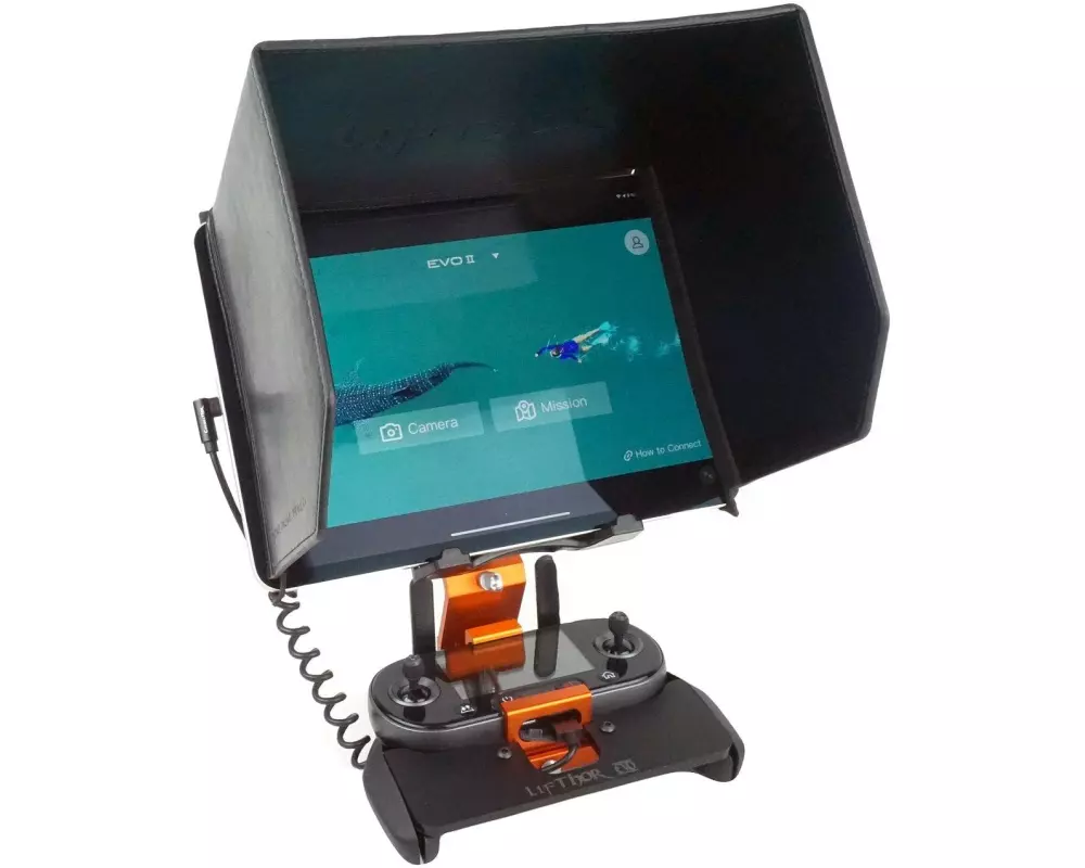 LifThor Sonnenschutzblende 12.9" für 270 mm Bildschirmbreite