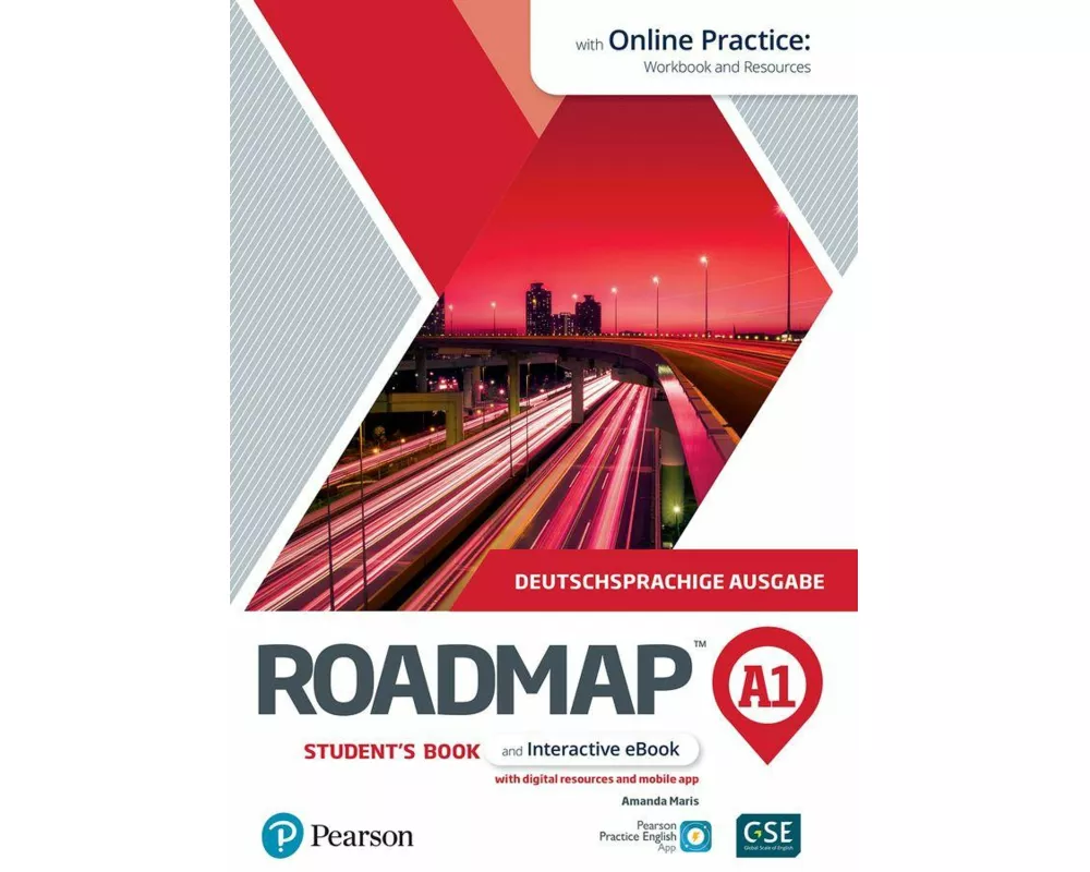 Roadmap A1 German edition Students’ Book and eBook, with Online Practice, Digital Resources & Mobile App