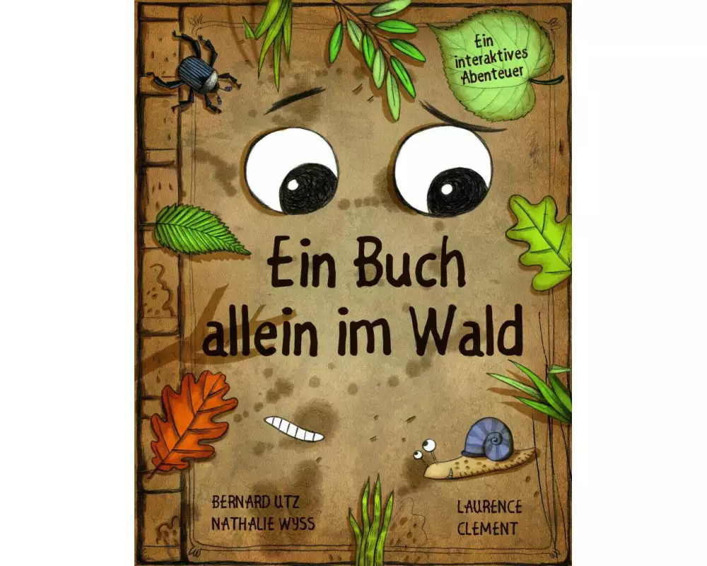 Ein Buch allein im Wald