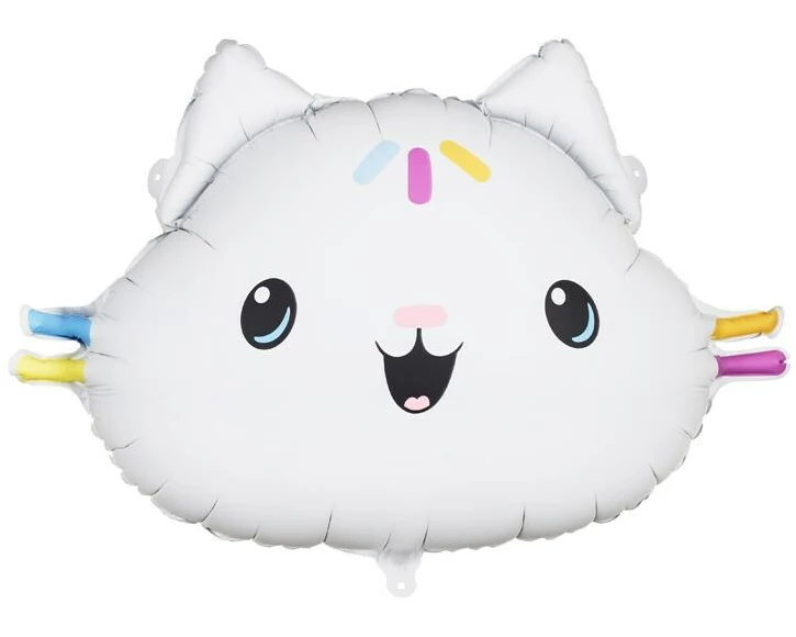 Partydeco Folienballon PartyDeco Kuchi Mehrfarbig/Pink/Schwarz/Weiss