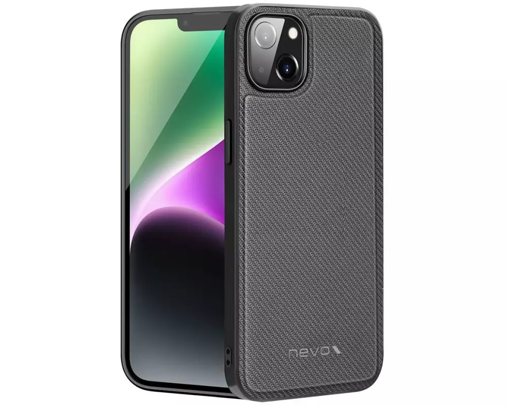 Nevox Back Cover StyleShell Nylo iPhone 15 Schwarz