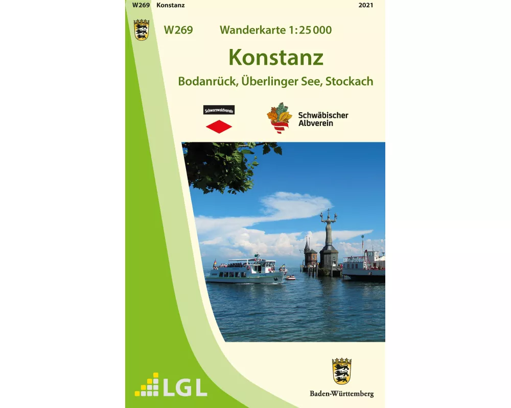 W269 Wanderkarte 1:25 000 Konstanz