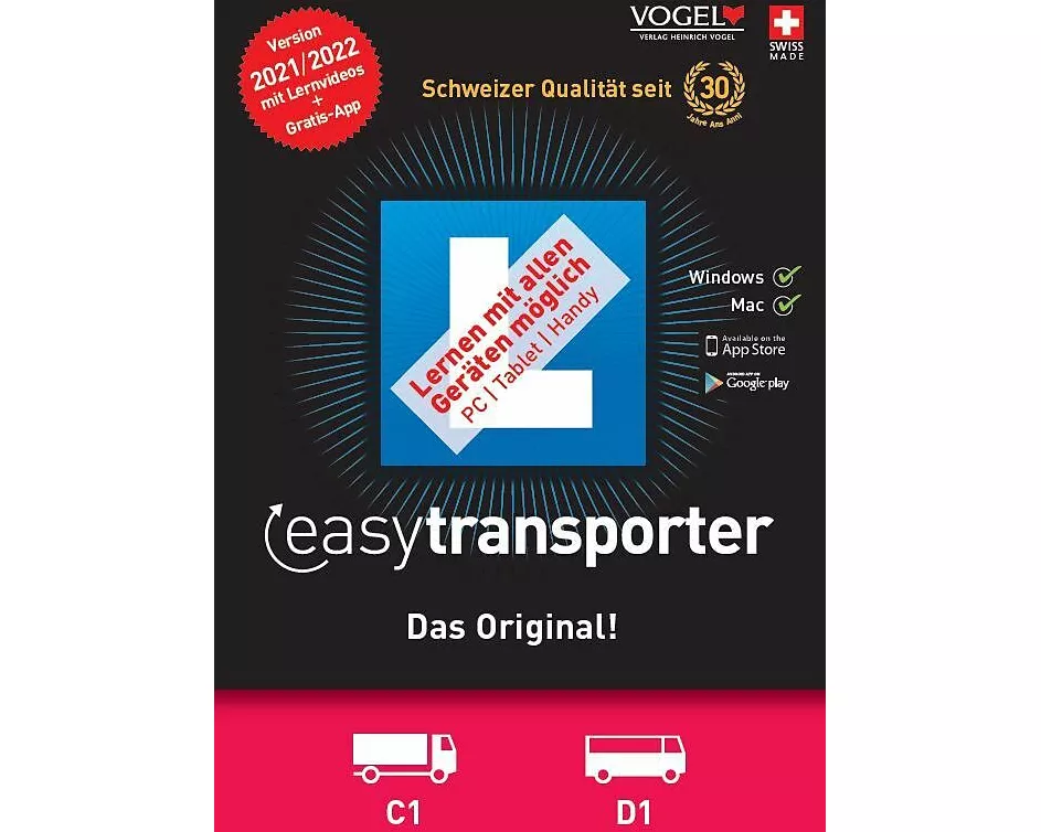 easytransporter. C1, D1 2021/2022