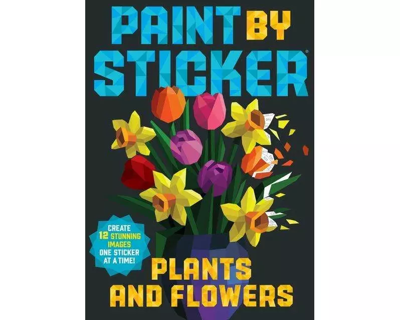 Paint by Sticker: Plants and Flowers