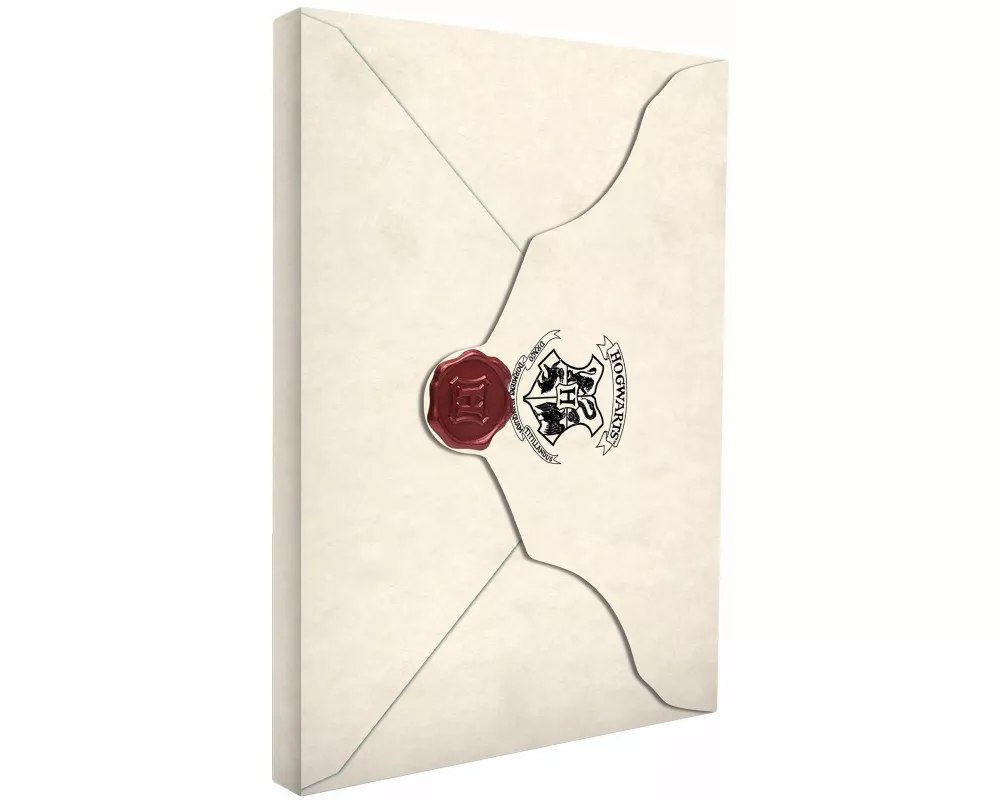 Harry Potter: Notizbuch Hogwarts-Aufnahmebrief