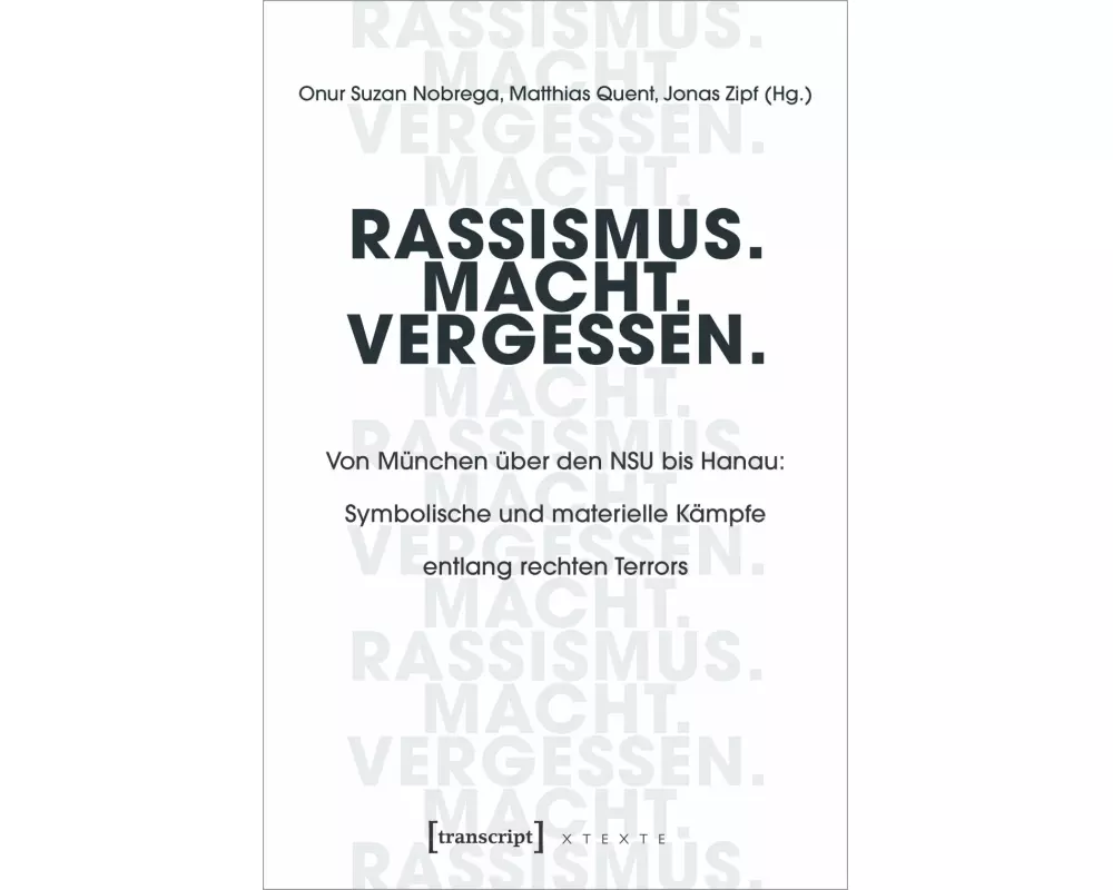 Rassismus. Macht. Vergessen