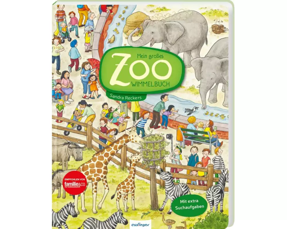 Mein großes Zoo-Wimmelbuch