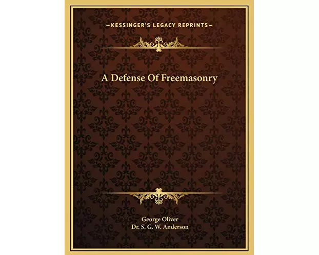 Defense Of Freemasonry A Defense Of Free