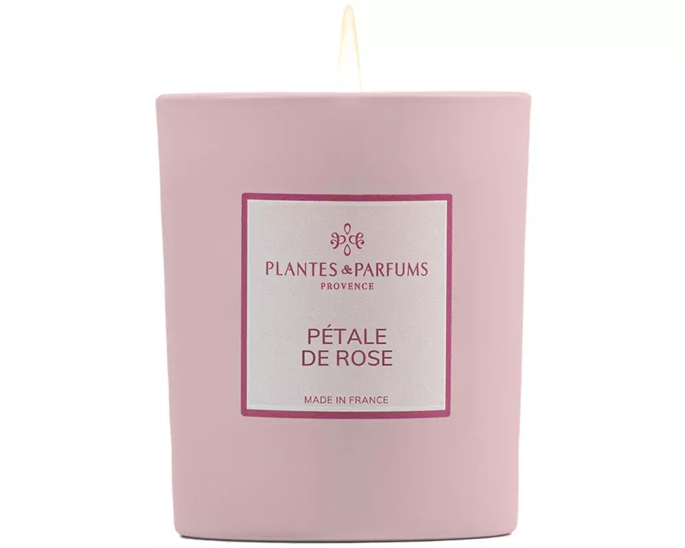 Plantes & Parfums Duftkerze Rosenblüte 180 g