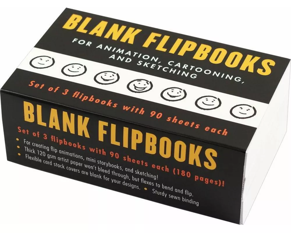 Blank Flipbooks (3-Pack)