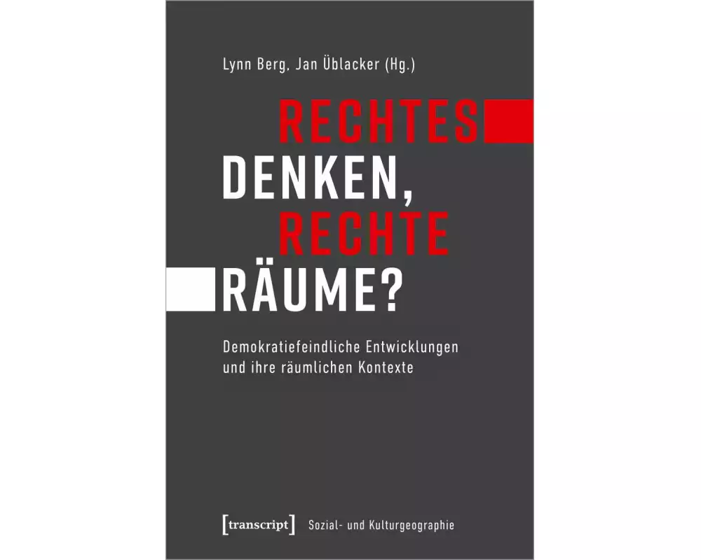 Rechtes Denken, Rechte Räume?