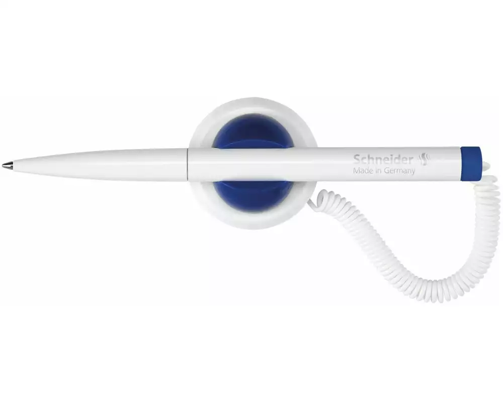 Schneider Kugelschreiber Klick Fix Pen Universal Medium (M), Weiss