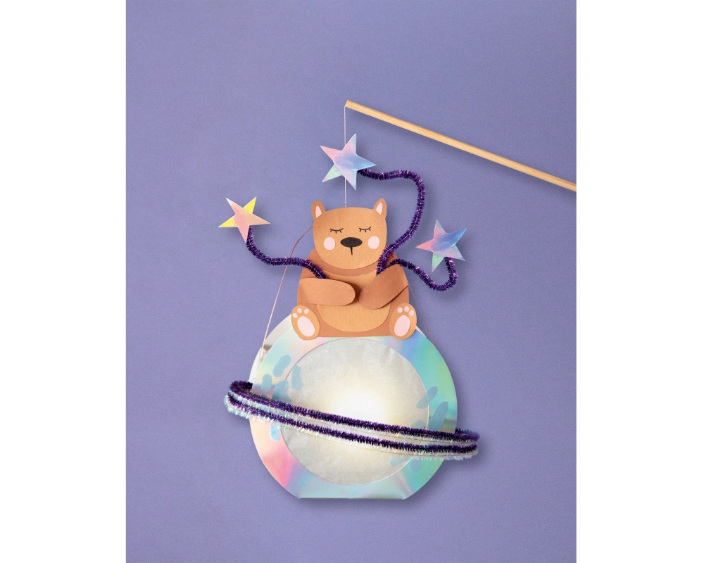 FOLIA Laternenrohlinge 19cm 9699/5 assortiert 5 Stück