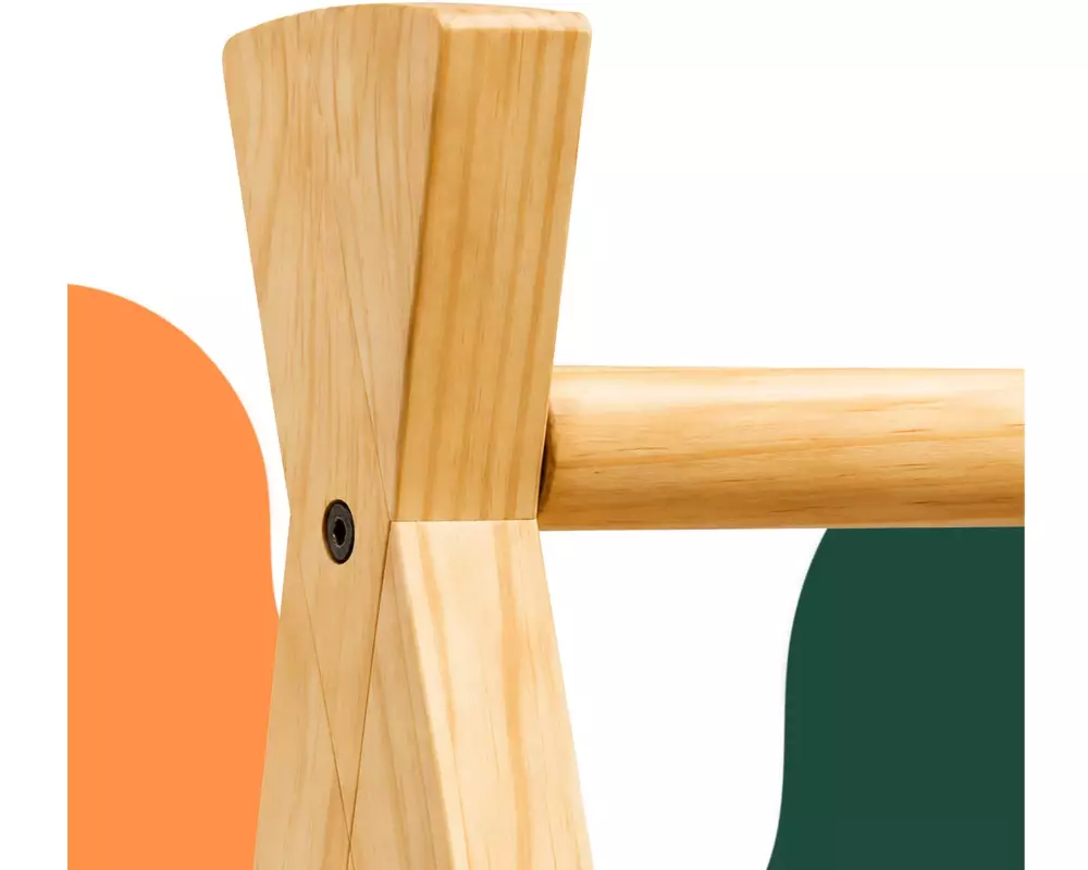 relaxdays Kindergarderobe x , Braun
